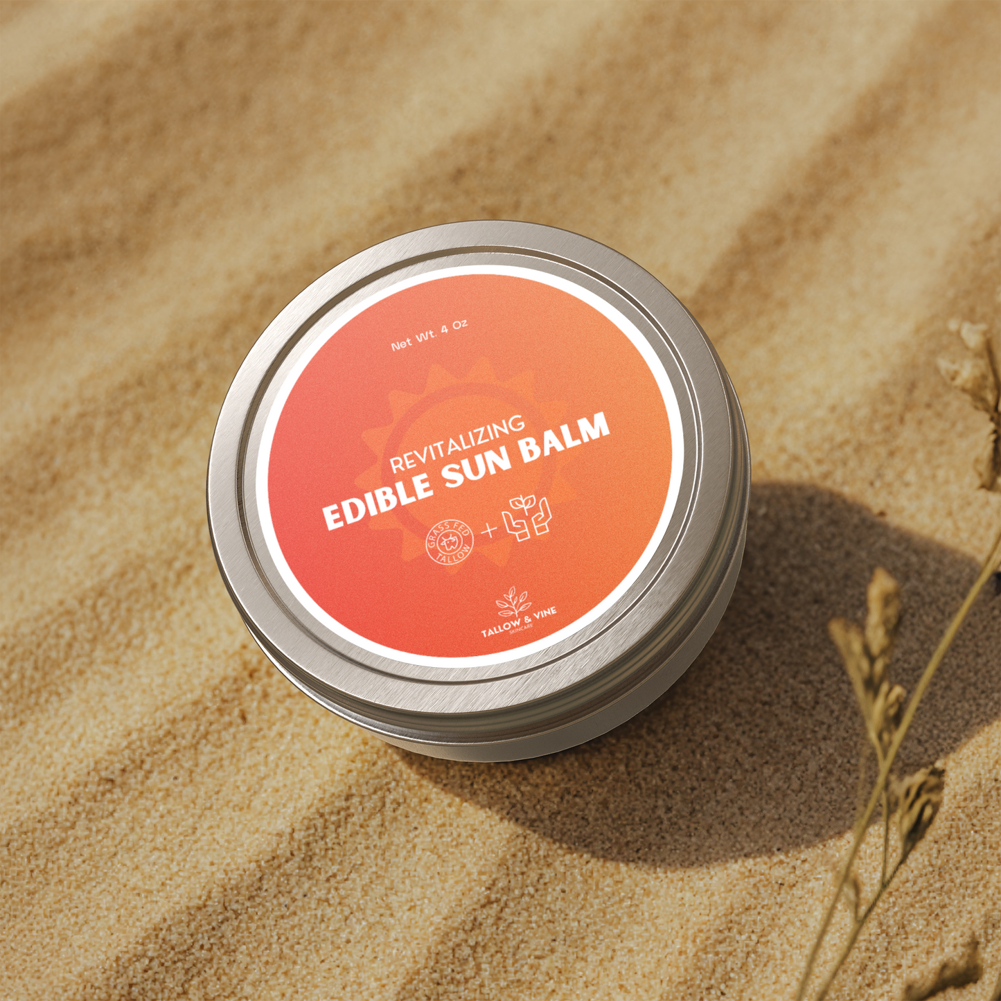 Tallow & Botanical Edible Sun Balm