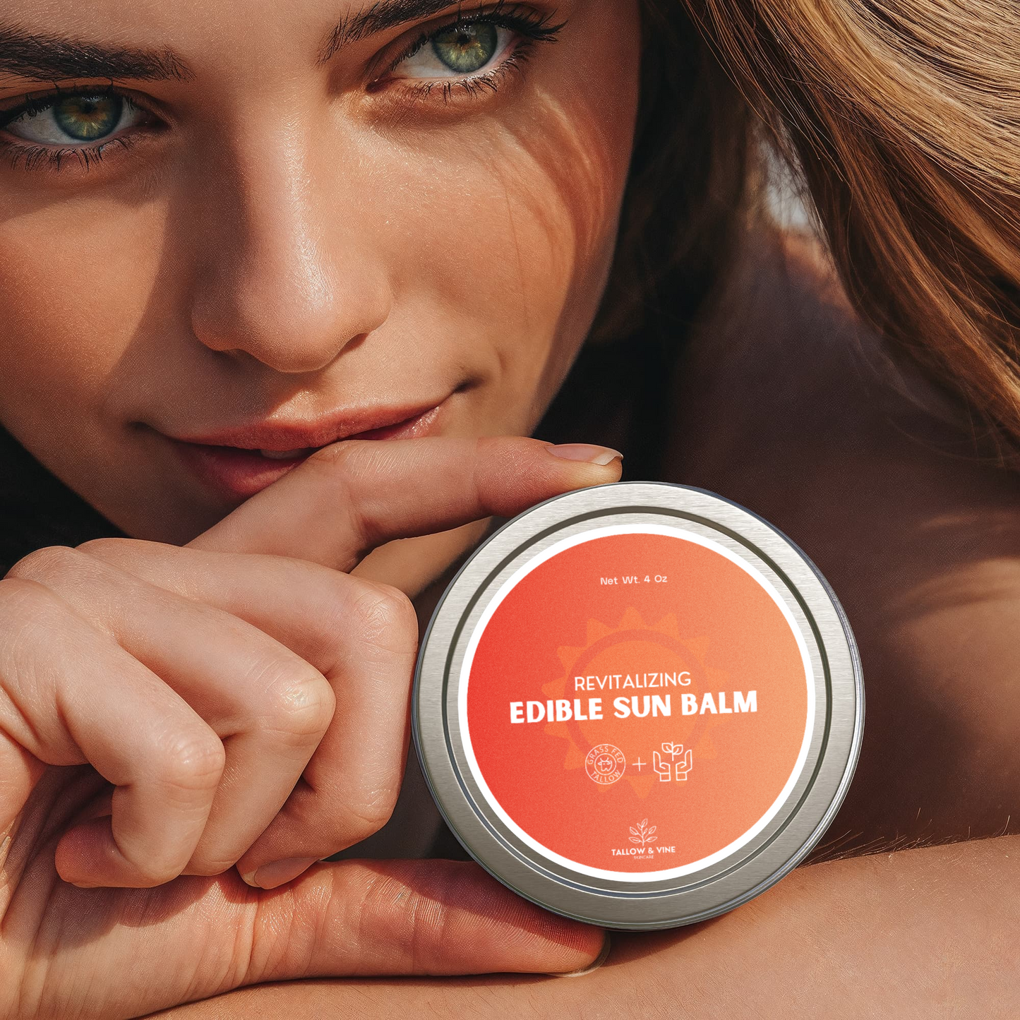 Tallow & Botanical Edible Sun Balm