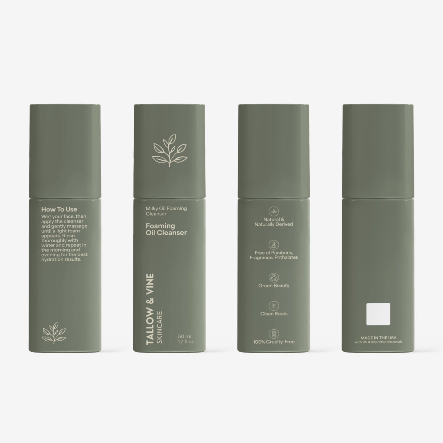 Botanical Foaming Oil Cleanser