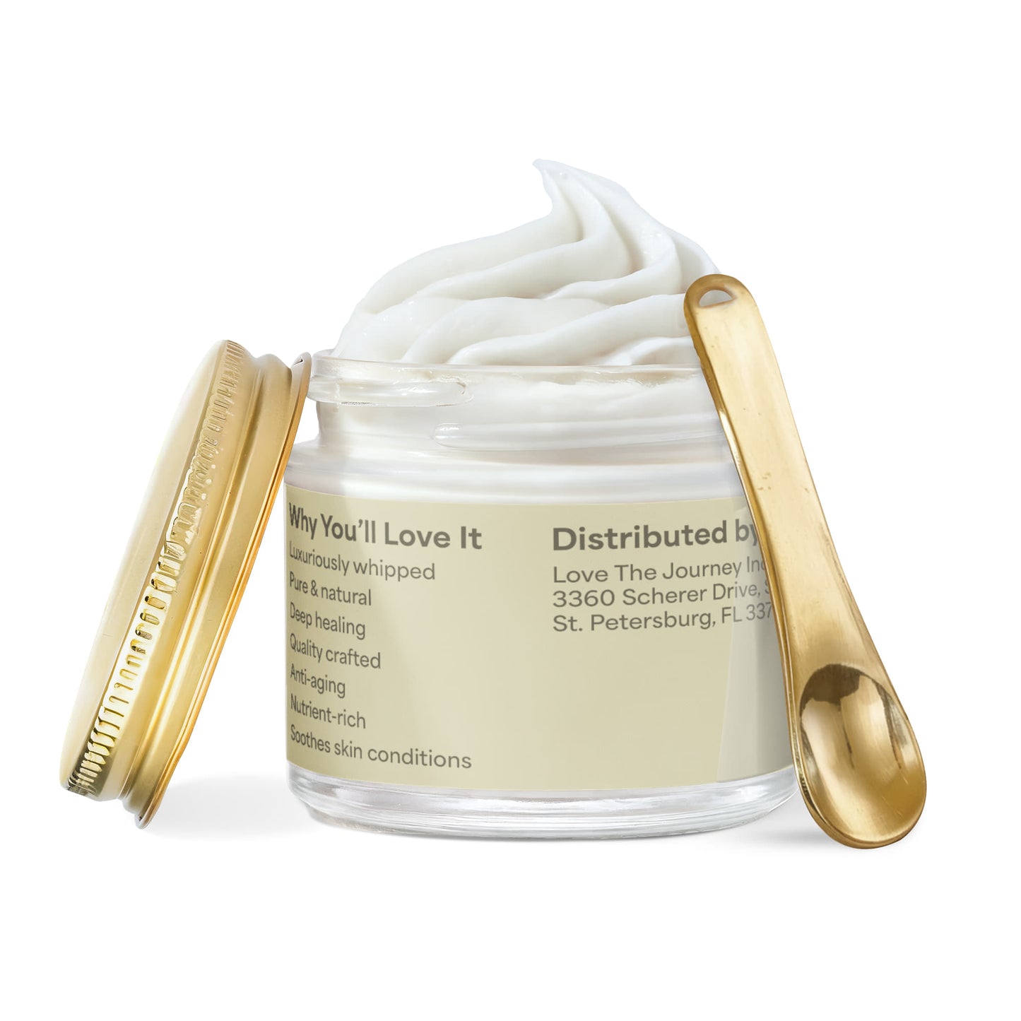 Grass-Fed Whipped Tallow Balm with Vanilla Bean