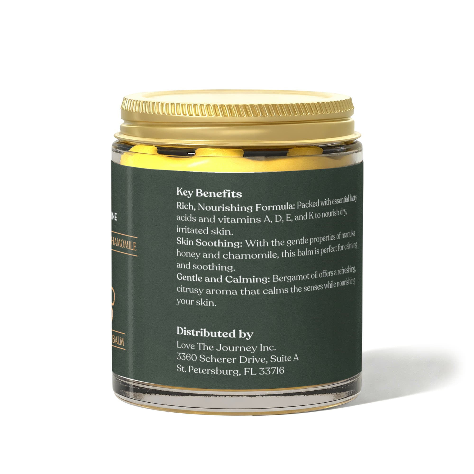 Honey Manuka Tallow Back of Jar