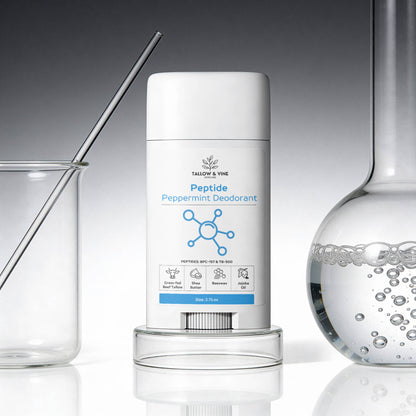 Natural Peptide Peppermint Deodorant (2-Pack)