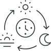 Soothing and natural icon